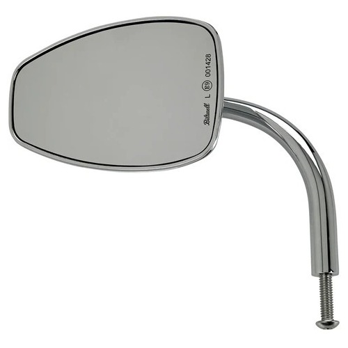 Biltwell Teardrop Perch Mount CE Chrome Utility Mirror Pair