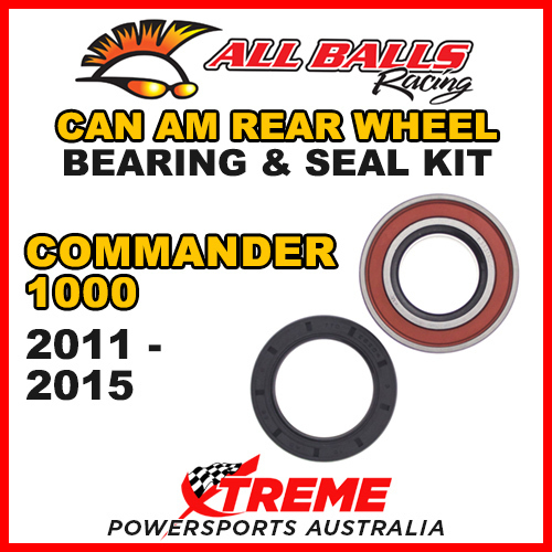 25-1516 ATV REAR WHEEL BEARING KIT CAN AM COMMANDER 1000 2011-2015