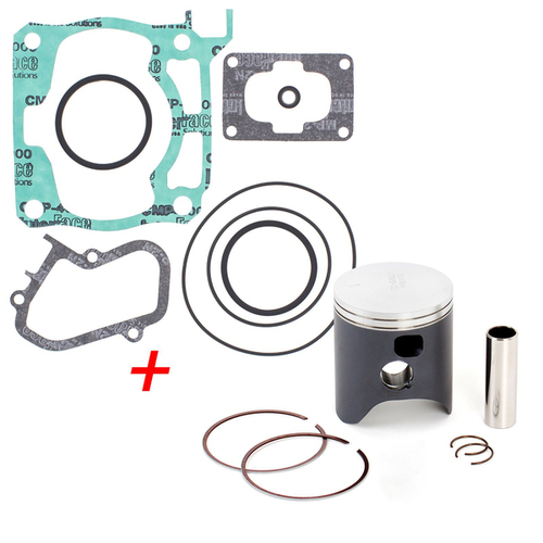 Wossner Top End Rebuild Kit for Kawasaki KDX220 1997-2005