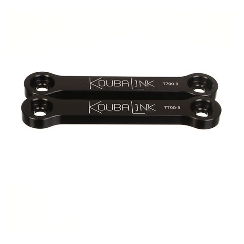 Koubalink Black 38mm Lowering Link for Yamaha XTZ690 TENERE 700 2021-2023