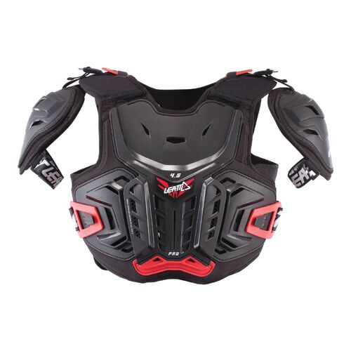 Leatt 4.5 Black/Red Junior Pro Chest Protector S/M