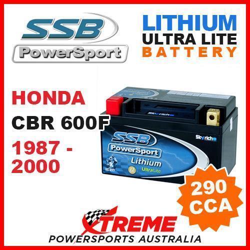 SSB 12V LITHIUM ULTRALITE 290 CCA BATTERY HONDA CBR600F CBR 600F 1987-2000 MOTO