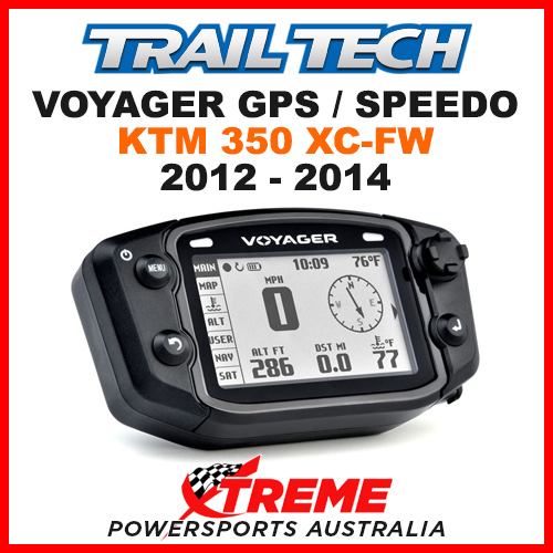 Trail Tech 912-102 KTM 350XC-FW 350 XC-FW 2012-2014 Voyager Computer GPS Kit