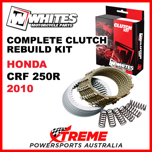 Whites Honda CRF 250R CRF250R 2010 Complete Clutch Rebuild Kit