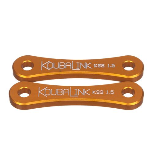 Koubalink Orange 38mm Lowering Link for Kawasaki KL250 Super Sherpa 2000-2009