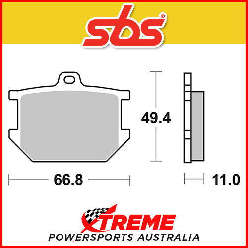 SBS Ceramic Front Brake Pads for Yamaha XS 750 77-79