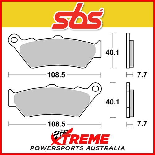 SBS Ceramic Front Brake Pads for Husqvarna TR 650 Terra 12-13