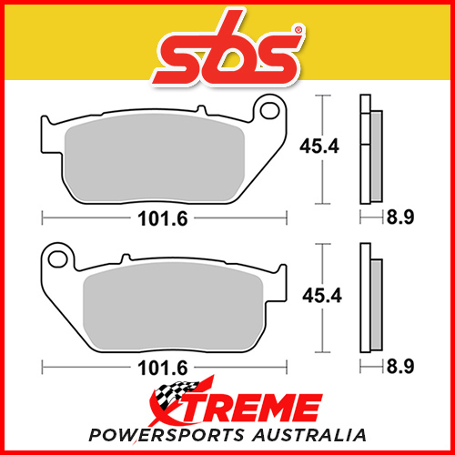 Sintered Front Brake Pads for Harley Davidson XL 50 50th Annivers Sportster 2007