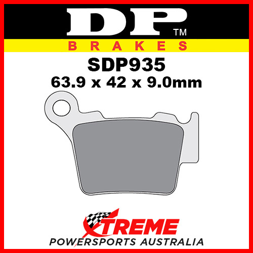 DP Brakes KTM 250 EXC 2004-2018 SDP Pro-MX Copper Rear Brake Pad