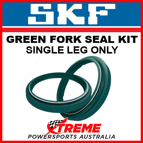 SKF Honda CB900C 1980-1982, 37mm Showa Fork Oil & Dust Seal, Green Single Leg