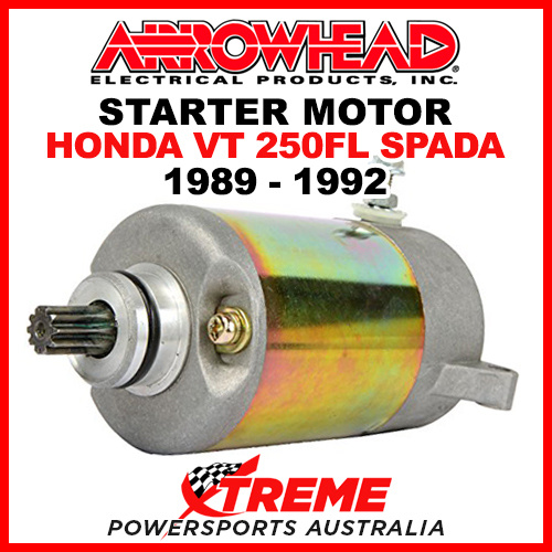 Arrowhead Honda VT250FL VT 250FL Spada 1989-1992 Starter Motor SMU0082