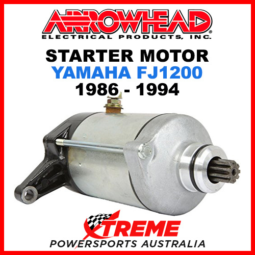 Arrowhead Yamaha FJ1200 FJ 1200 1986-1994 Starter Motor SMU0176