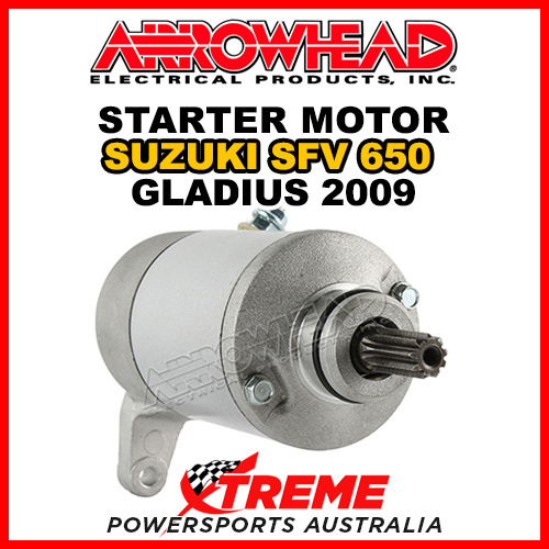 Arrowhead For Suzuki SFV650 SFV 650 Gladius 2009 Starter Motor SMU0205