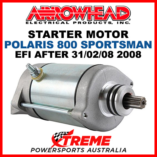 Arrowhead Polaris 800 Sportsman EFI 2008, After 31-02-08 Starter Motor SMU0271