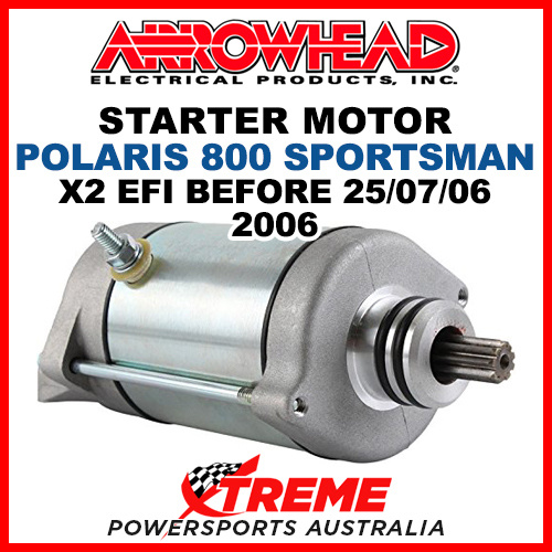 Arrowhead Polaris 800 Sportsman X2 EFI 2006, Before 25-07-06 Starter Motor SMU0271