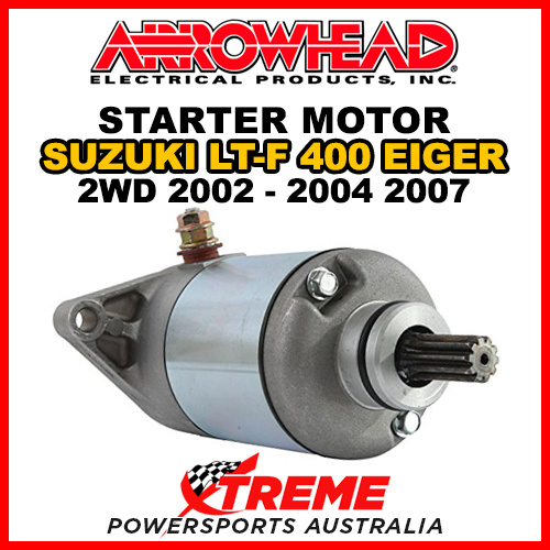 Arrowhead For Suzuki LT-F400 Eiger 2WD 2002-2004, 2007 Starter Motor SMU0297