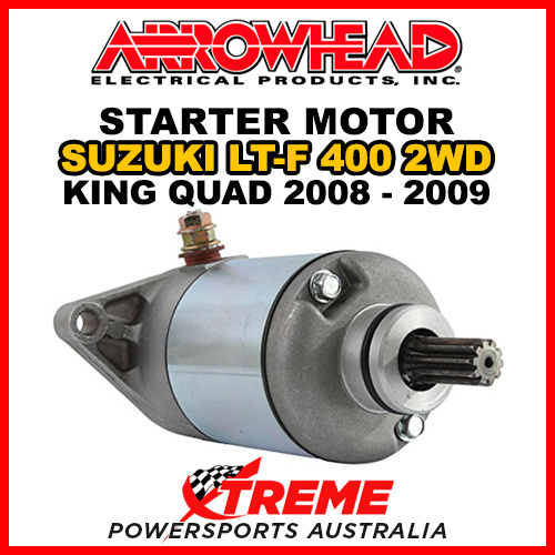 Arrowhead For Suzuki LT-F400 King Quad 2WD 2008-2009 Starter Motor SMU0297