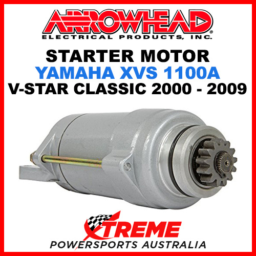 Arrowhead Yamaha XVS1100A V-Star Classic 2000-2009 Starter Motor SMU0305