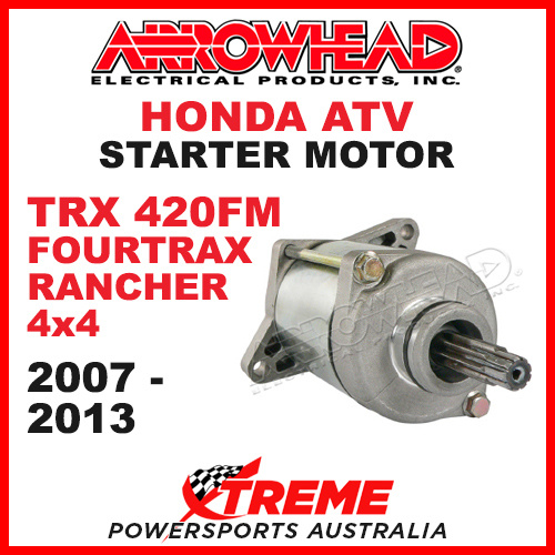 Arrowhead Honda TRX 420FM Fourtrax Rancher 4x4 2007-13 Starter Motor ATV SMU0418