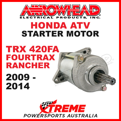 Arrowhead Honda TRX 420FA Fourtrax Rancher 2009-2014 Starter Motor ATV SMU0418