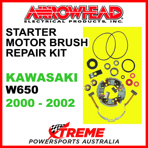 Arrowhead Kawasaki W650 2000-2002 Starter Motor Brush Repair SMU9125