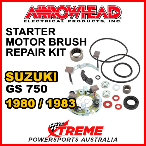 Arrowhead For Suzuki GS750 1980, 1983 Starter Motor Brush Repair SMU9142