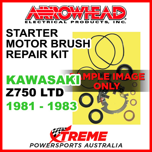 Arrowhead Kawasaki Z750 LTD 1981-1983 Starter Motor Brush Repair SMU9143