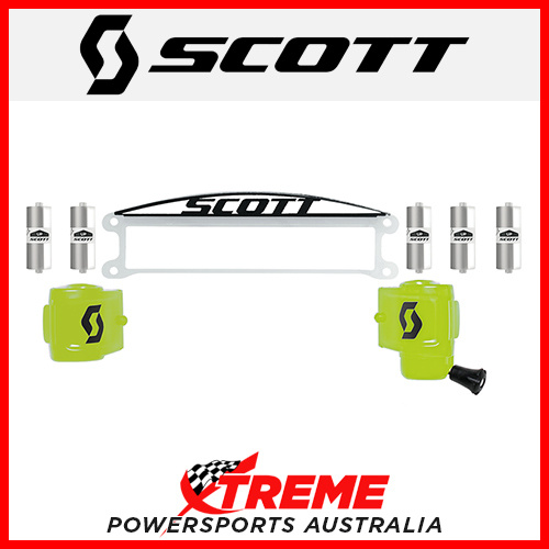 Neon Yellow WFS Kit For Scott Buzz MX Goggles 265918-222