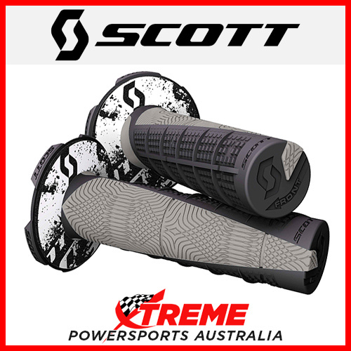 Scott Duece Grip Half-Waffle Black/Grey Motocross Handlebar 2196271001