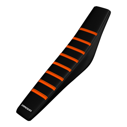 Strike Seats Gripper Pleated Orange/Black/Black Seat Cover for KTM 400SX 2000