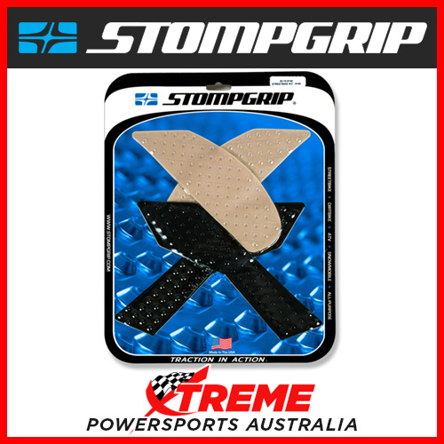 Stompgrip Kawasaki Z900 ABS 2017-2018 Volcano Clear Tank Traction Pad Grip