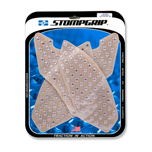 Stompgrip BMW HP4 RACE 2018-2019 Super Volcano Clear Tank Traction Pad Grip