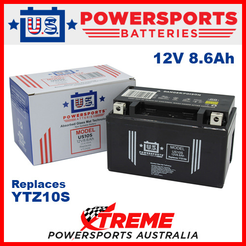 AGM 12V 8.6AH Battery for For Suzuki GSX250S KATANA 1989-1992 YTX7A-BS