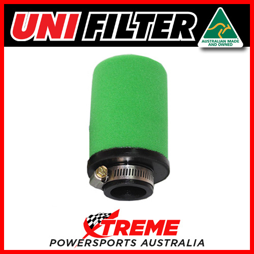 Pod Filter 52mm Uni Filter Green Straight Foam MX Motorcycle Pit Bike Go-Kart