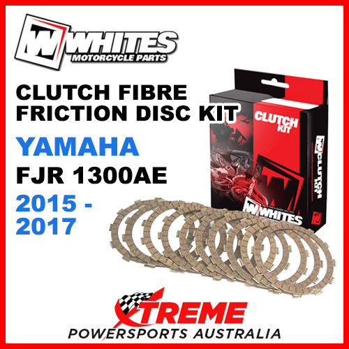 Whites Yamaha FJR1300AE FJR 1300AE 2001-2013 Clutch Fibre Friction Disc Kit