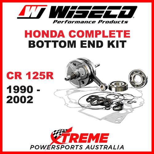 Wiseco Complete Bottom End Kit CR125R 90-02 Crankshaft Gasket Bearing Seals