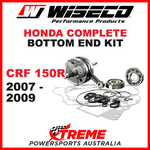 Wiseco Complete Bottom End Kit CRF150R 2007-2009 Crankshaft Gasket Bearing Seals