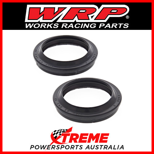 WY-57-108-1 Aprilia RSV 1000 Mille 2001-2003 Fork Dust Wiper Seal Kit 43x54