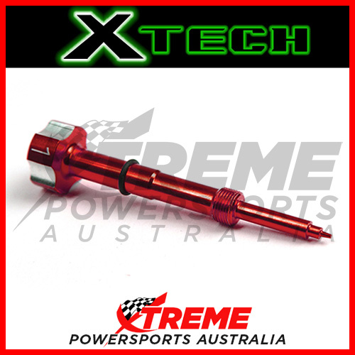 Honda TRX450R 06-09,12-13 Red Fuel Mixture Screw Keihin FCR Carb Carby Xtech