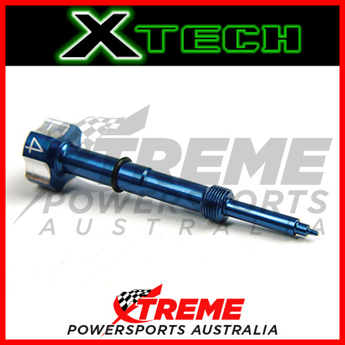 Honda CRF450R 2002-2008 Blue Fuel Mixture Screw Keihin FCR Carb Carby Xtech