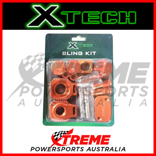 Husqvarna TC 125 2014 Orange Bling Kit Xtech Motocross MX Dirt Bike XTMBKKTM002