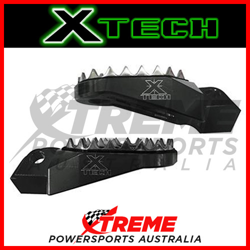 Kawasaki KXF250 2006-2016 Black Comp Footpegs Xtech XTMFPK020 MX Motocross