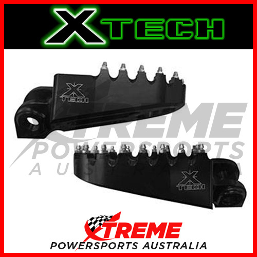 KTM 250 EXC 2-Stroke 1998-2015 Black Pro Footpegs Xtech XTMFPKTM010 MX Motocross