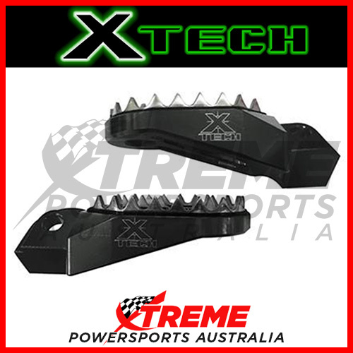 KTM 250 EXC 2-Stroke 1998-2015 Black Comp Footpegs Xtech XTMFPKTM020