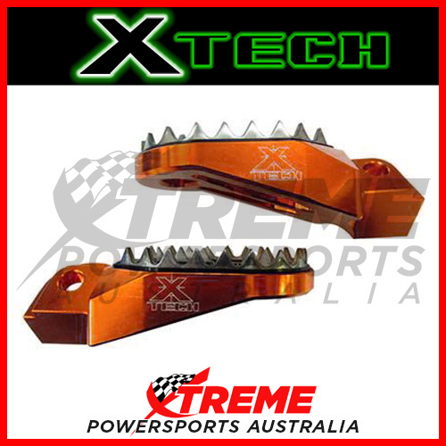 KTM 250 EXC 2-Stroke 1998-2015 Orange Comp Footpegs Xtech XTMFPKTM022