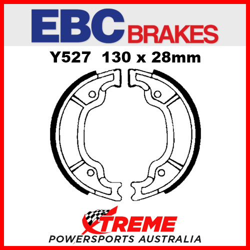 EBC Rear Brake Shoe Yamaha YFM 50 Raptor 2004-2009 Y527