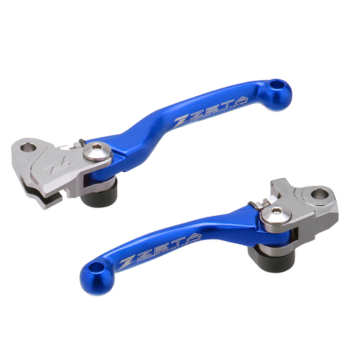 Zeta Yamaha YZ250F 2007-2008 Blue Pivot Brake Clutch Lever Set FP ZE44-1112