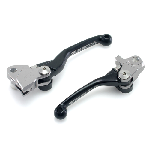 Zeta Yamaha YZ250F 2009-2018 Black Pivot Brake Clutch Lever Set FP ZE44-3101