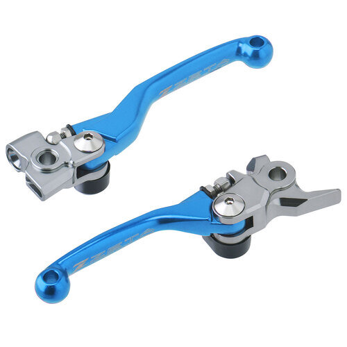 Zeta Husqvarna FC250-450 14-15 Light Blue Pivot Lever Set FP,Brembo Clutch/Brake ZE44-4129