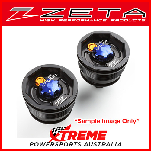 Zeta Honda CRF450R 2009-2012 Black Front Fork Top Cap ZE56-10020